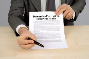 extrait casier judiciaire