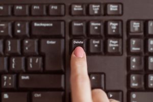 doigt clavier suppression casier judiciaire